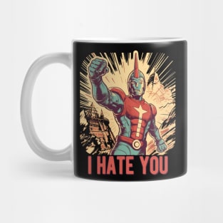 Ultraman Parody Propaganda Retro Style Mug